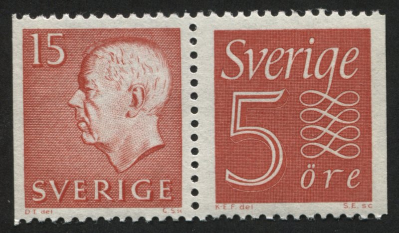 Sweden 573&523 MNH Pair