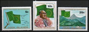 Cook Islands 434-36 - Mint-NH - Self Government (1983) (cv $2.20)