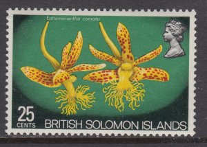 Solomon Islands 242 Flower MNH VF