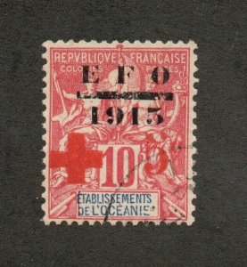 French Polynesia - Sc# B1 Used        /         Lot 0124019