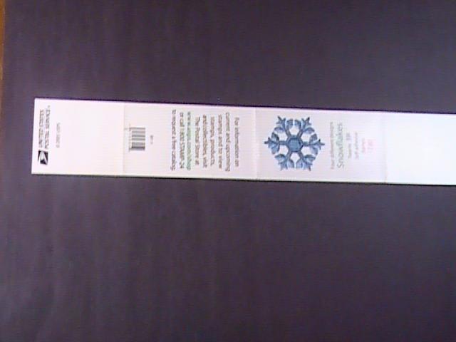 U.S.# 4105-4108(BK303)-MINT/NH-COMBO BOOKLET PANE OF 20--SNOWFLAKES--2006