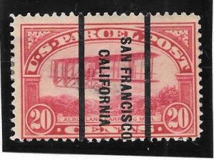 U.S. Scott #Q8 Mint 20c Precanceled Bi-plane Parcel Post Stamp 2018 CV $110.00