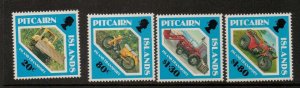 PITCAIRN ISLANDS SG401/4 1991 ISLAND TRANSPORT MNH