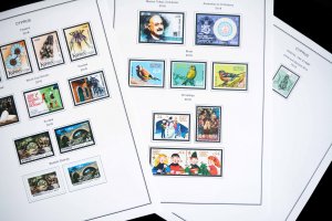 COLOR PRINTED GREEK CYPRUS 2011-2020 STAMP ALBUM PAGES (41 illustr. pages)