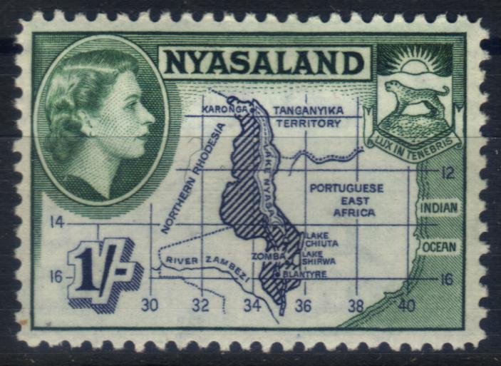 Nyasaland 1953 SG182 HM