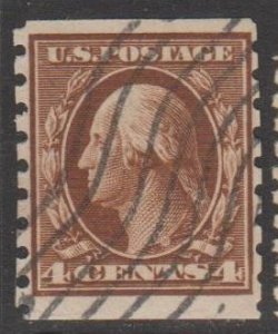 U.S. Scott Scott #395 Washington Stamp - Used Single