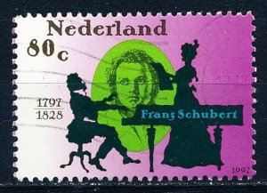 Netherlands #972 Single Used