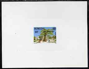 Senegal 1984 S.O.S Children's Village de-luxe die proof o...