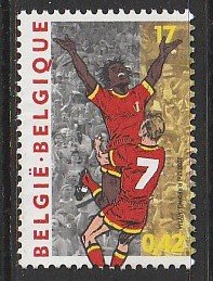 2000 Belgium - Sc 1796a - used VF - European Soccer Championships