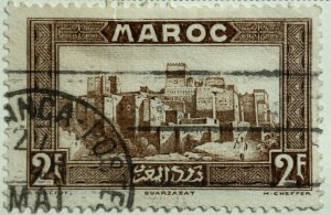 AlexStamps FRENCH OFFICES IN MOROCCO #143 VF Used 