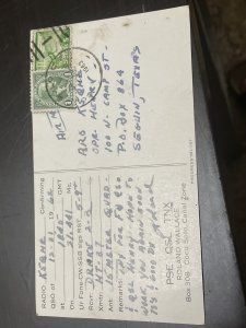 Canal Zone QSL post cards