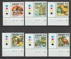 ZIMBABWE 2006 SG 1178/83 + MS 1184  MNH Cat £26