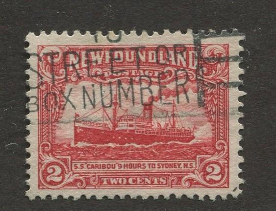 Newfoundland - Scott 146 - Pictorial Definitive - 1928- Used - Single 2c Stamp