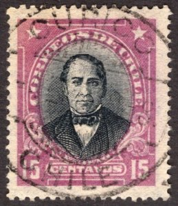 1929, Chile 15c, Used, Sc 165