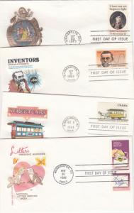 60+ First Day Covers 1970s & 1980s House of Farnam Cachets