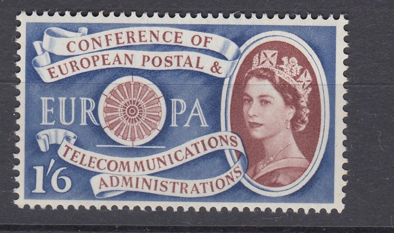 J29241, 1960  great britain hv of set mnh #378