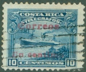 COSTA RICA 86 USED BIN $0.75