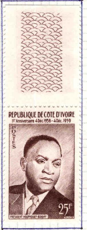 Ivory Coast Scott 170 MH* stamp