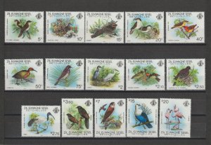 SEYCHELLES/ZIL  1983 SG 53/68 MNH Cat £21.00