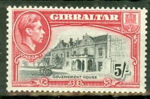 Gibraltar 116 mint CV $12.50