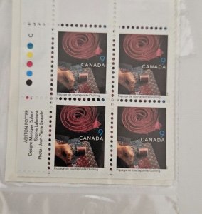 Canada 1999 Traditional Trades #1678 Set of Corner Inscription Blocks