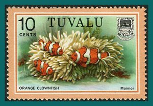 Tuvalu 1979 Fish, 10c MNH #102,SG111