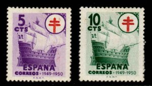 Spain RA28-29 MH* Anti TB Postal Tax stamp set