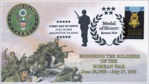 SC 4822a, 2014 Medal of Honor, Korean War, Army, B/W Pictorial, FDC, Item14-117B