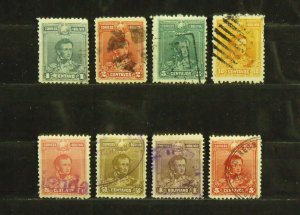 15407   BOLIVIA   Used # 62,63,64,65,66,67,68,69                  CV$ 21.00