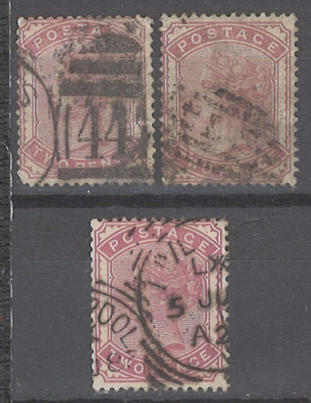 COLLECTION LOT # 2238 GREAT BRITAIN #80 X 3 MAY HAVE MINOR FAULT 1880 CV+$150