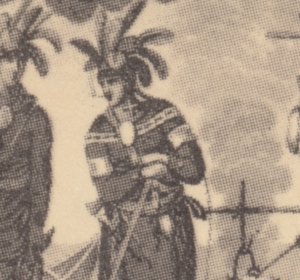 Canada - #579i Iroquoian Indians, Missing Medallion Variety - MNH