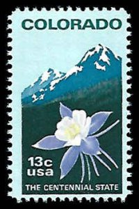 PCBstamps   US #1711 13c Colorado Statehood, MNH, (36)