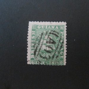 British Guiana 1862 Sc 28 FU