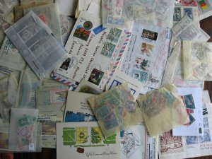 WW boxlot hoge podge of stamps in glassines, envelopes etc worth a look!  