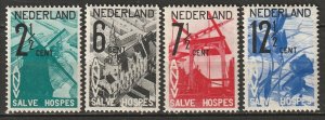 Netherlands 1932 Sc B54-7 set MH* some creases