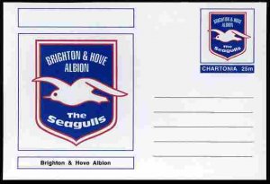 CHARTONIA, Fantasy - Brighton & Hove Albion - Postal Stationery Card...