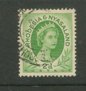 Rhodesia & Nyasaland  SG 3   Very Fine Used