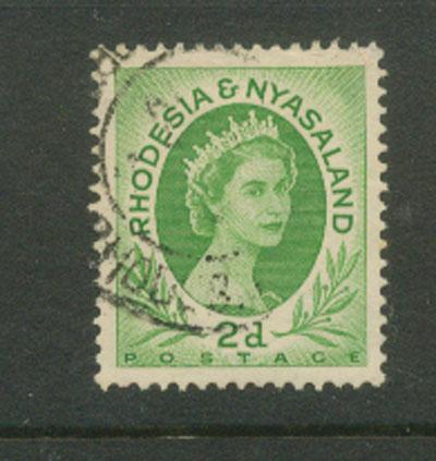 Rhodesia & Nyasaland  SG 3   Very Fine Used