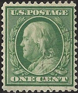 # 331 USED GREEN BEN FRANKLIN