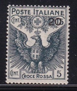 Italy #B4 MNH 1916 surcharge eagle 20c