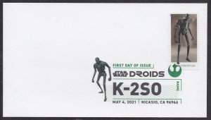 US 5575 Star Wars Droids K-2SO DCP FDC 2021