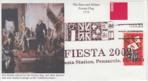 2002 Fiesta Pensacola Stars & Stripers (Scott 3403c) Mystic Pictorial