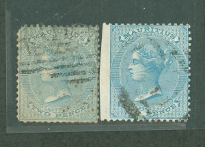 Mauritius #33v Used