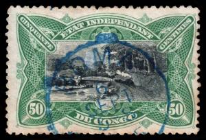 Belgian Congo - Scott 22 - Used - Toning