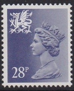 WMMH51 Wales Machin MNH