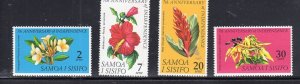 SAMOA #304-307 1969 INDEPENDENCE 7TH ANNIV. MINT VF NH O.G