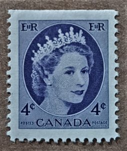 Canada #340 4c Queen Elizabeth II MH (1954)