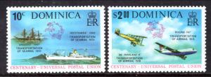 Dominica 418-419 MNH VF