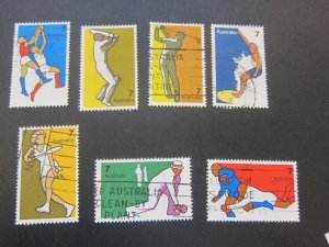 Australia 1974 Sc 590-96 set FU