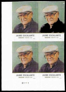 PCBstamps  US #5100 PB $1.88(4x{47c})Jaime Escalante, MNH, (PB-3b)